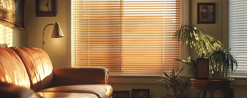 customized window blinds for modern home interior